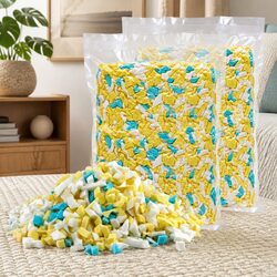 High Density 10lbs Shredded Memory Foam Bean Bag Filler