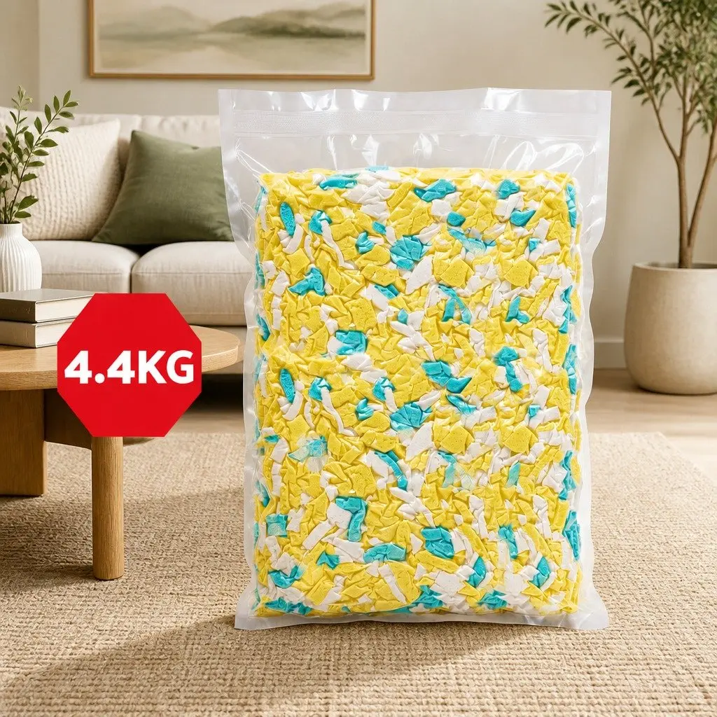 High Density 10lbs Shredded Memory Foam Bean Bag Filler