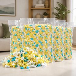High Density Shredded Memory Foam Bean Bag Filler 20lbs