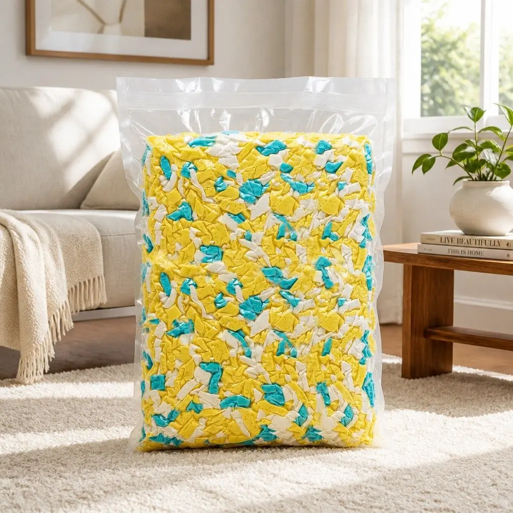 5lbs High Density Shredded Memory Foam Bean Bag Filler