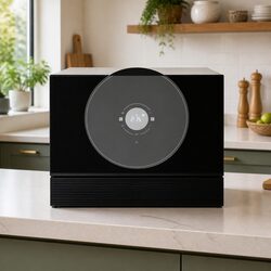 Compact 6 Place Setting Benchtop Dishwasher in Black