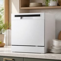 Compact Benchtop Dishwasher with 8 Place Settings