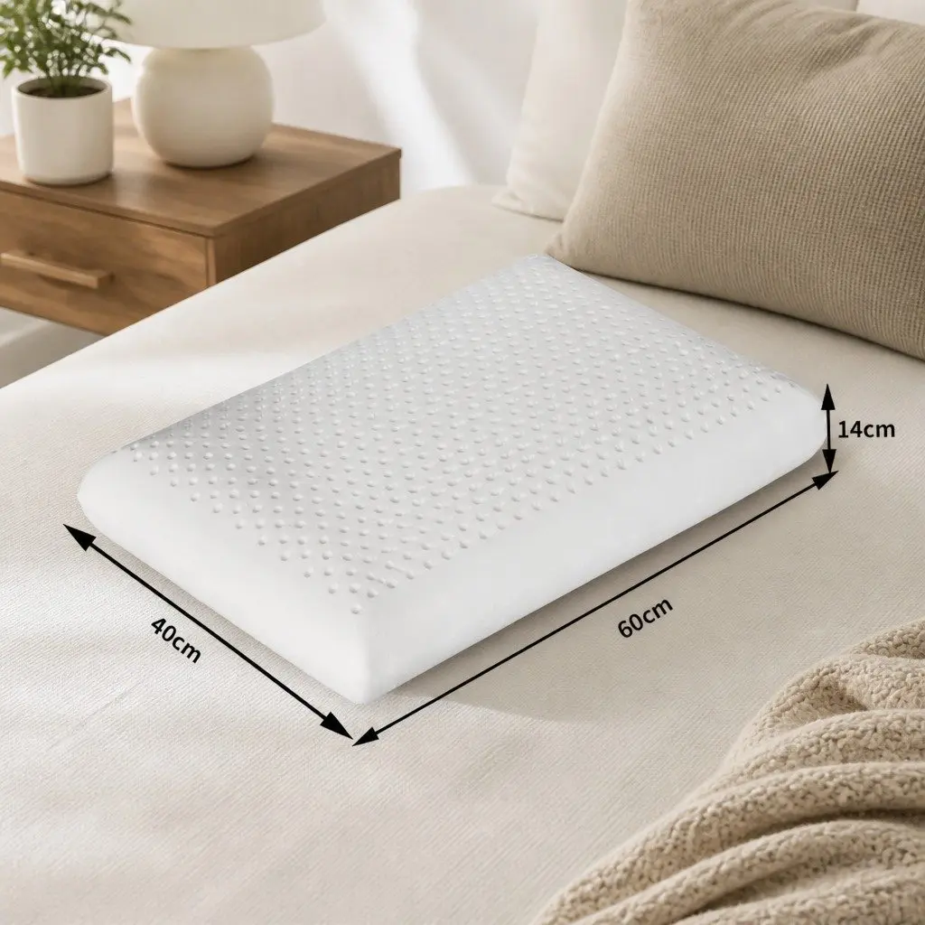 Natural Latex Pillows with Removable Covers