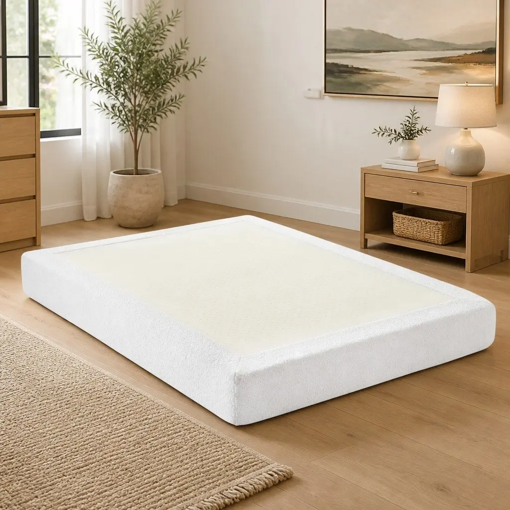 High-Density Sponge Compression Bed Frame Double Size