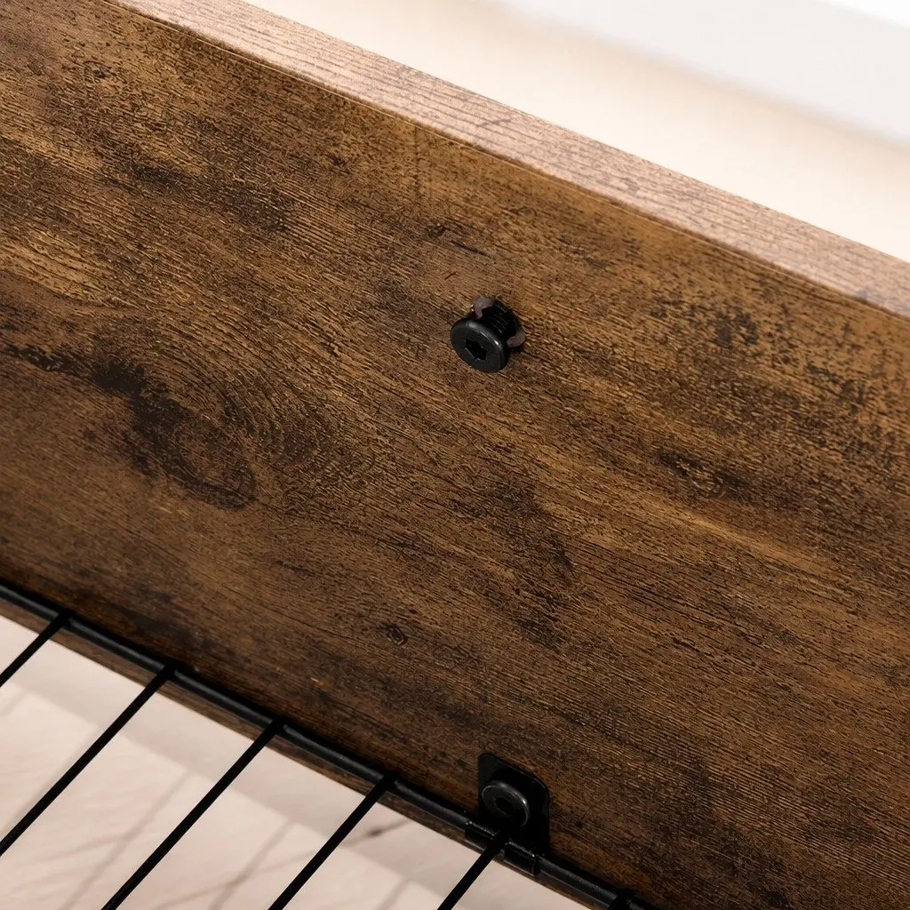 Queen Bed Frame with Optional Storage Drawers