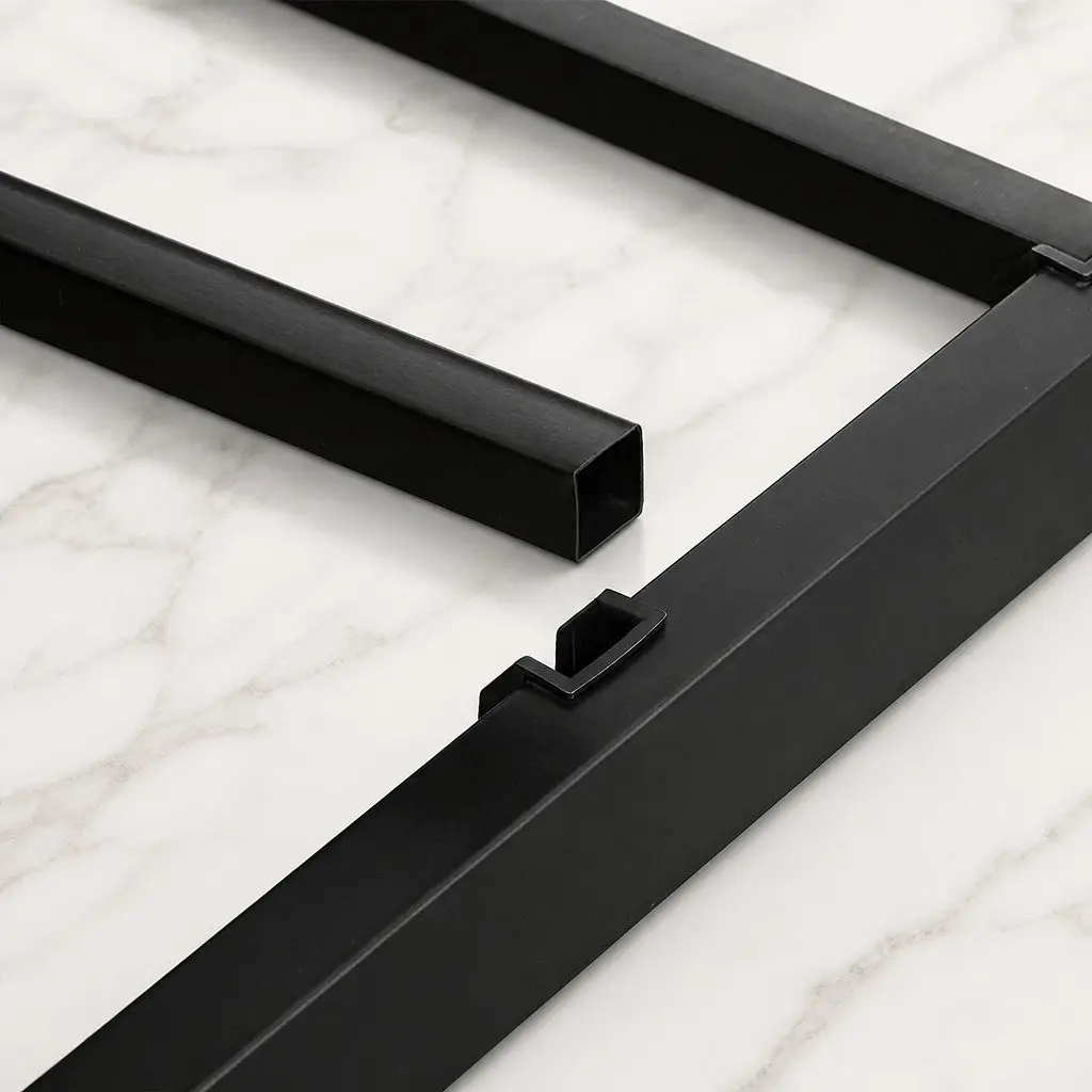 Heavy Duty Metal Bed Frame with Storage for Full Size