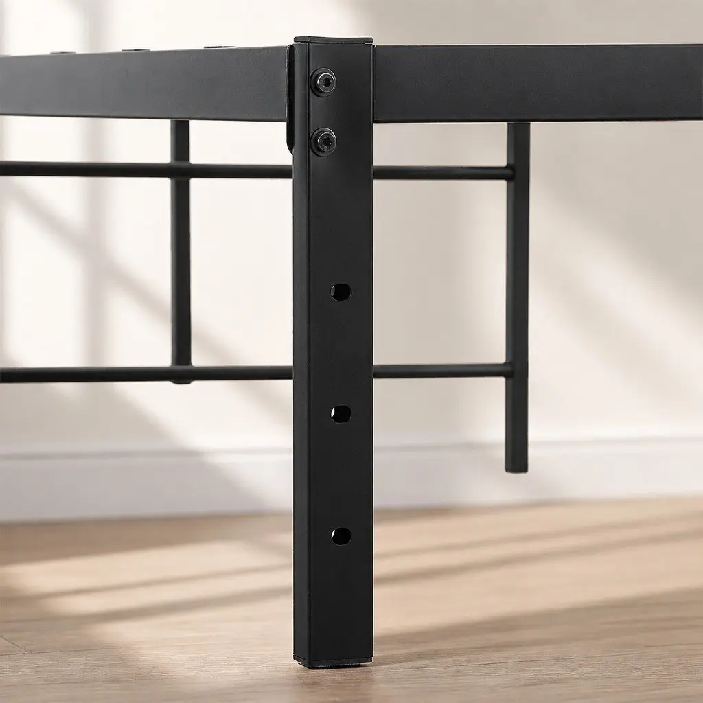 Heavy Duty Metal Bed Frame Full Size with Storage