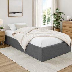 Durable King Single Bed Frame with Gas Lift Storage