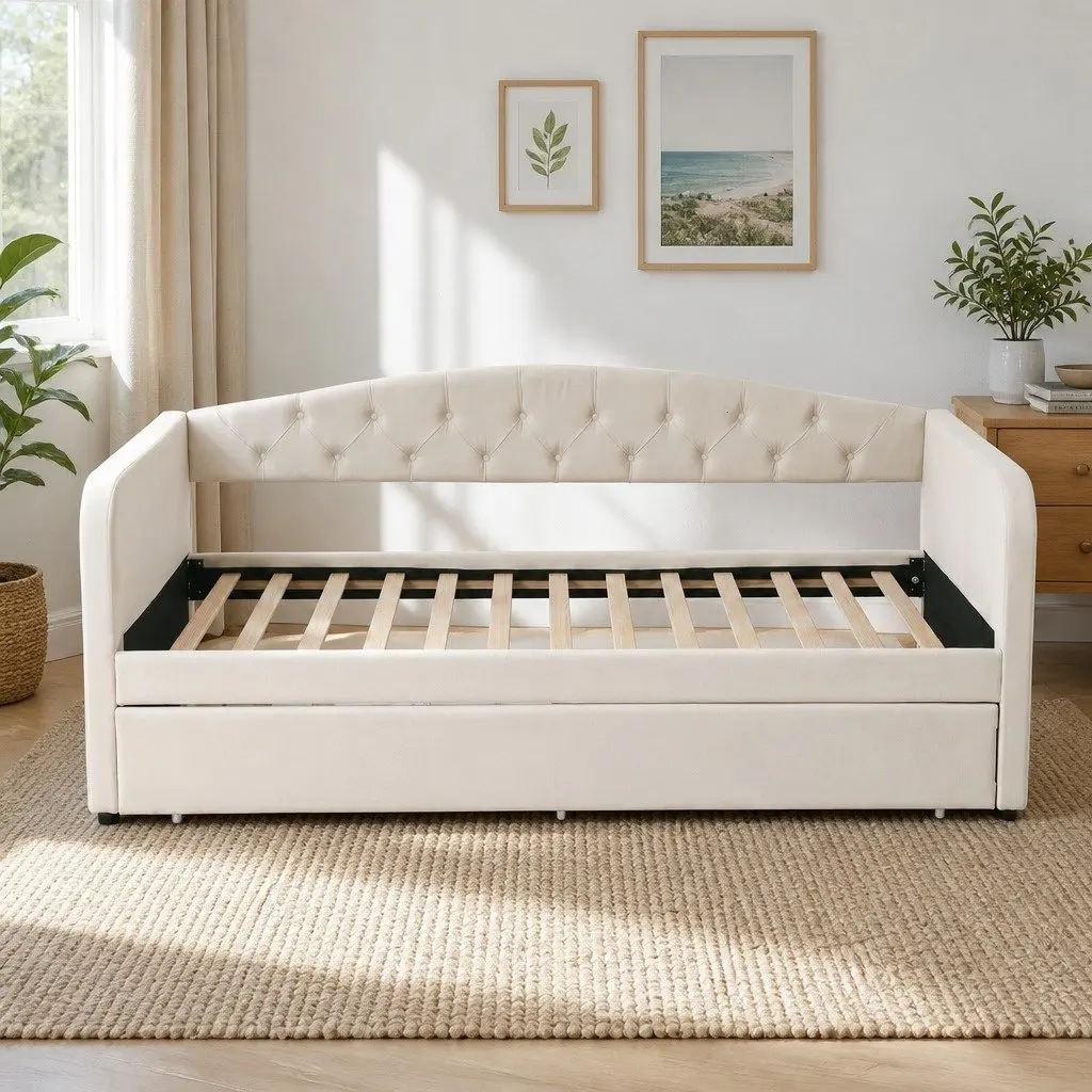 King Single Daybed with Pull-Out Trundle