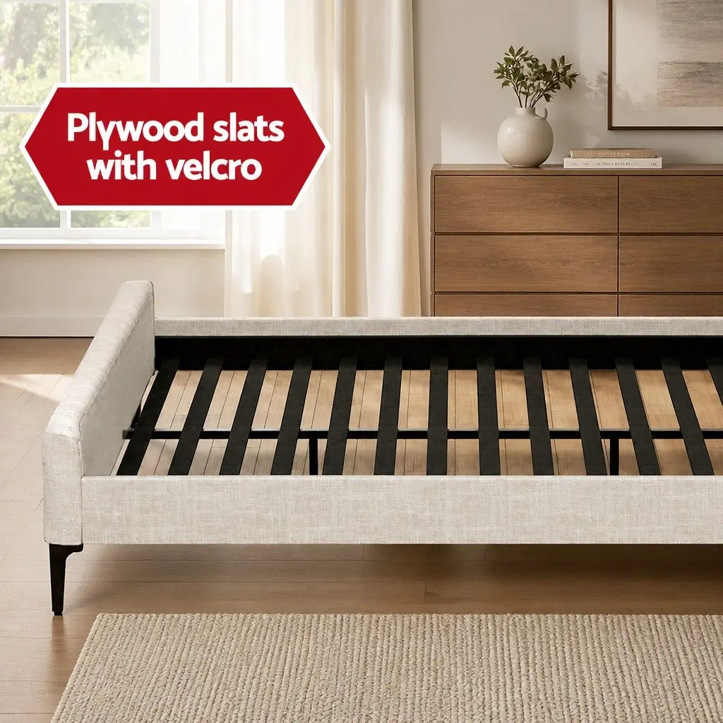 King Bed Frame with Pocket Coil Mattress