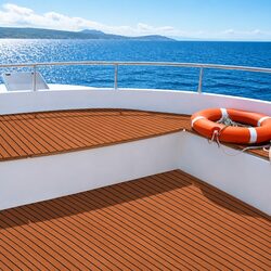 Durable EVA Foam Boat Decking Mat 240x90cm Anti-Slip