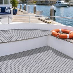 Light Grey Anti-Slip EVA Foam Boat Flooring Mat 240x90cm