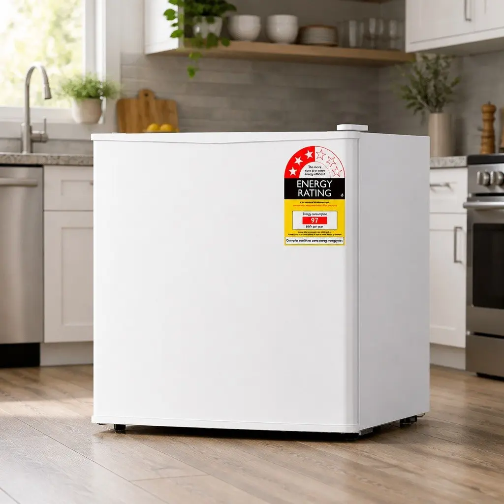 48L Bar Fridge White with Chiller Compartment