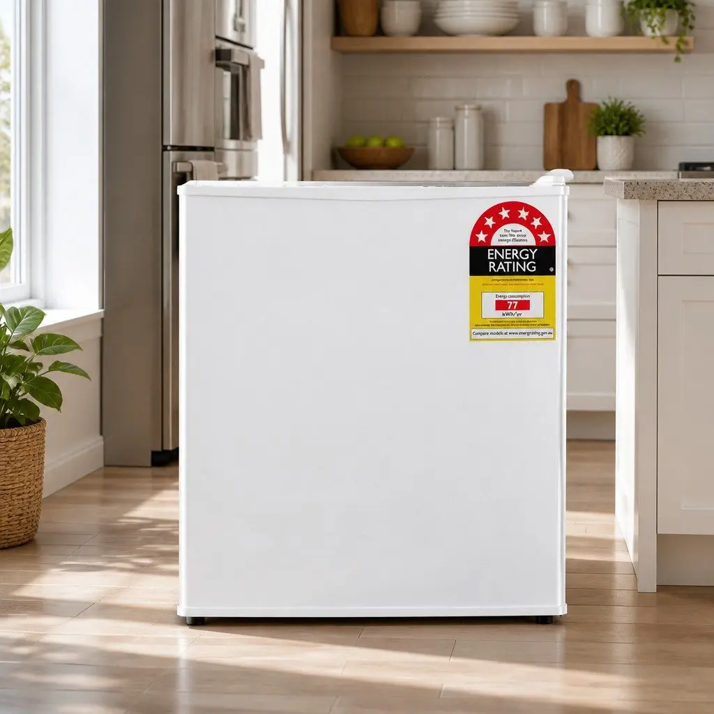 48L Bar Fridge White with Chiller Compartment
