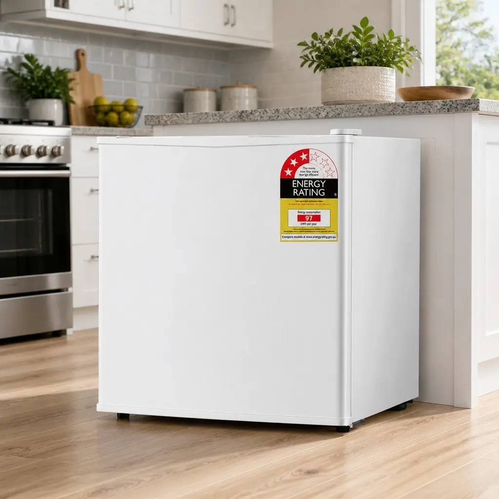 48L Bar Fridge White with Chiller Compartment