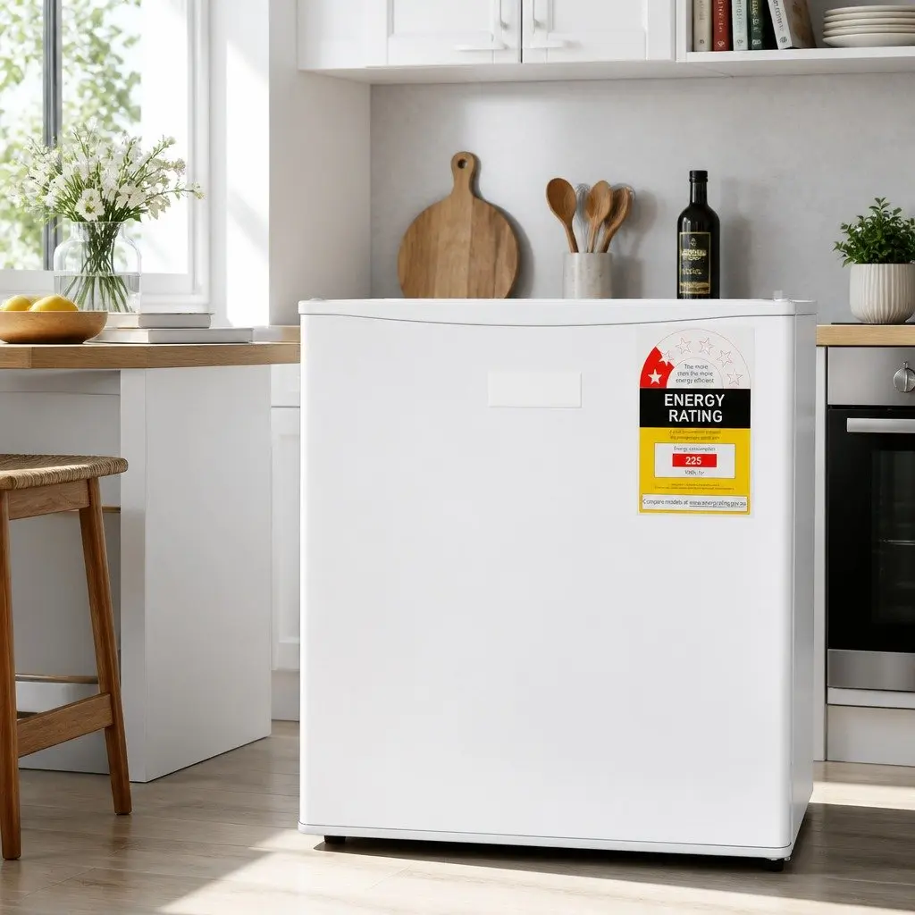 Portable Mini Bar Fridge 70L White Caravan Apartment Office Hotel Extra