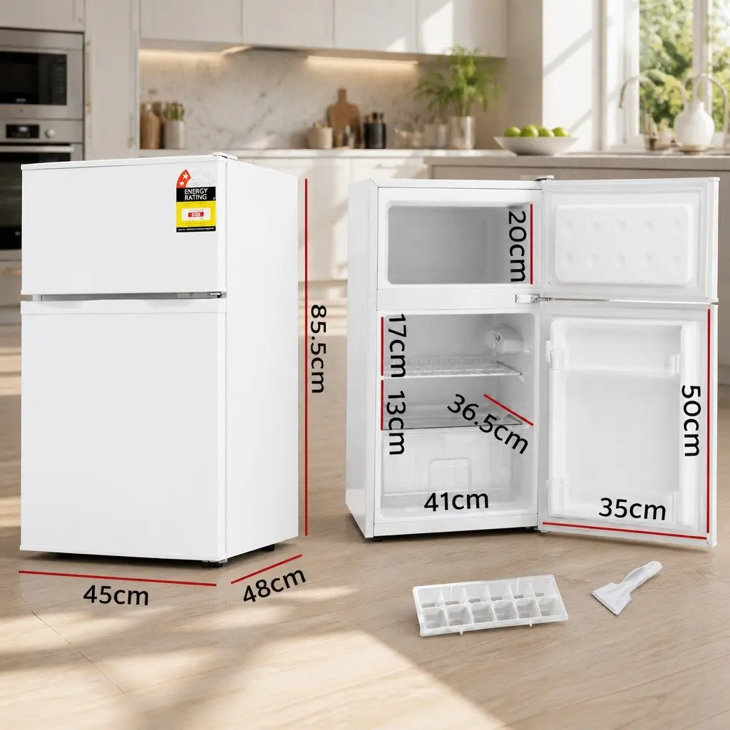 85L Bar Fridge with Dual Temperature Control