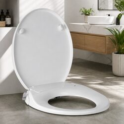 Premium Non-Electric Bidet Toilet Seat Cover with Water Spray