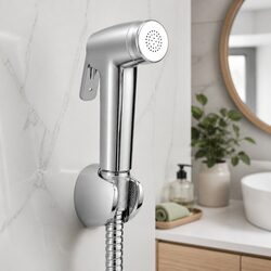 Durable Handheld Bidet Sprayer with 1.5m Stainless Steel Hose