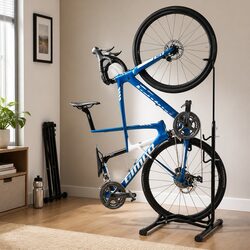 4-in-1 Vertical Bike Storage Rack for 24"-27.5" Bicycles