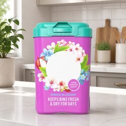 Fresh Spring Blossom 450g Powder Odour Control Neutraliser Household Bin