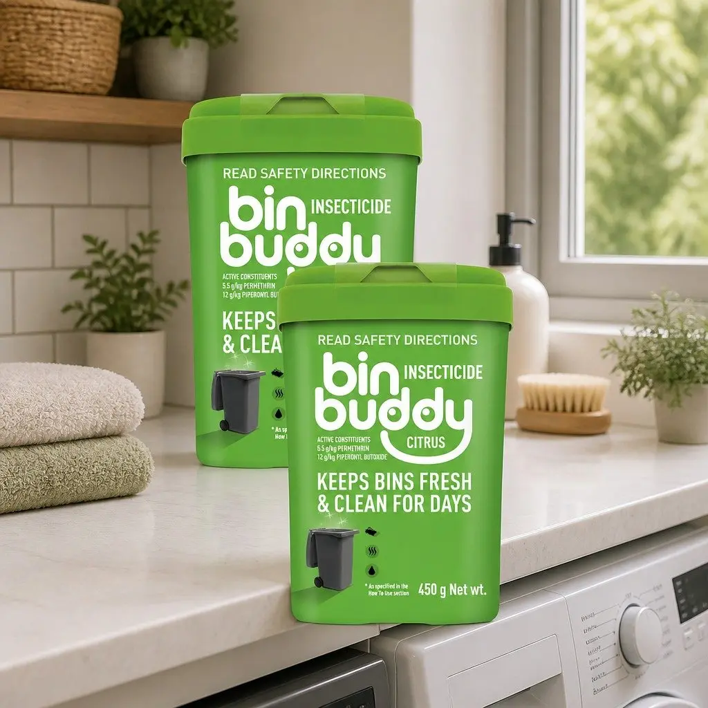 Citrus 450g Powder Odour Neutraliser x2 for Bins