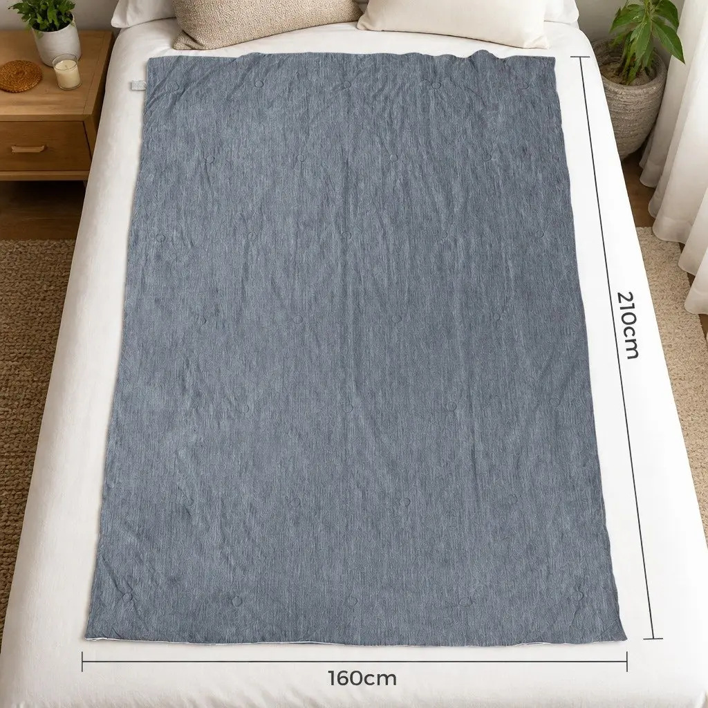 Breathable Cooling Blanket Summer Quilt 160x210cm