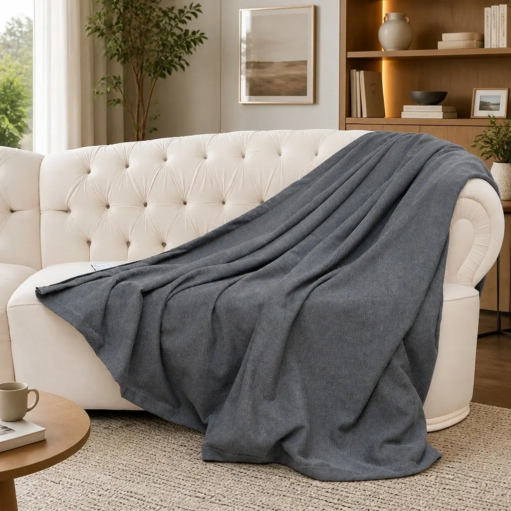 Cooling Blanket Double-Sided Washable Summer Lightweight Breathable Sleep Cover
