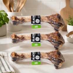 Premium Quality Natural Lamb Bones Dog Treats 3 Pack
