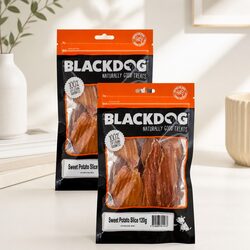Premium Sweet Potato Slice Dog Treats 120g x 2pk