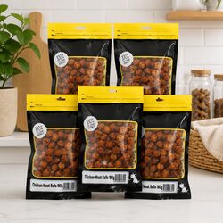 High-Quality Chicken Meat Balls for Dogs 180g x 5 Pack