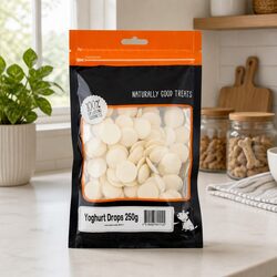 Premium Yoghurt Drops 250g Dog Treats for Your Pet