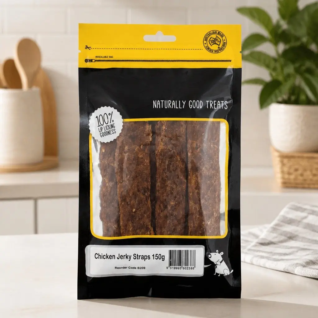 Chicken Jerky Straps for Dogs 150g