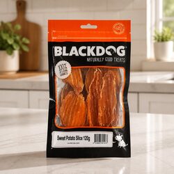 Premium Air Dried Sweet Potato Dog Treats 120g