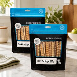 Premium Shark Cartilage Dog Treat 250g x 2 Pack