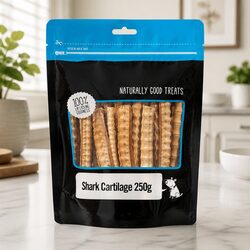 Shark Cartilage Dog Treat 250g Natural Joint Support Chewing Reward