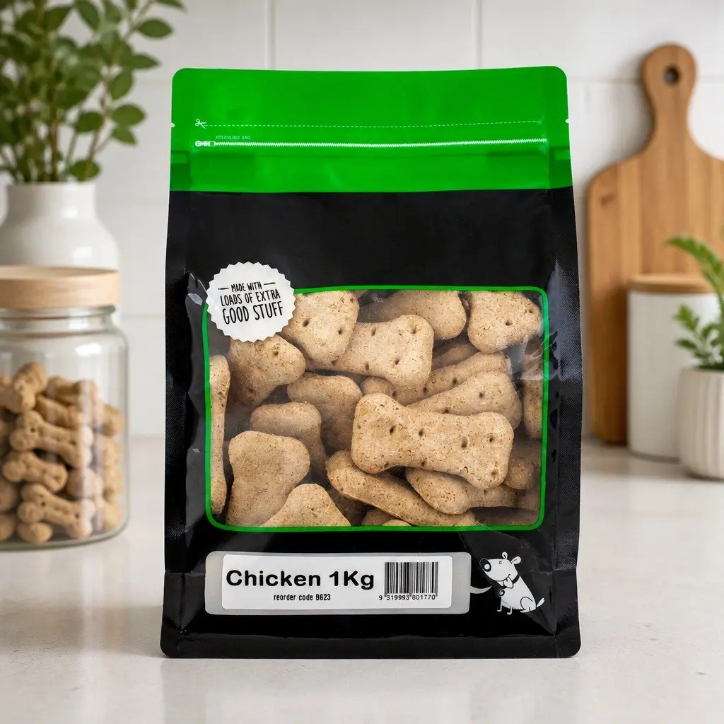 Chicken Biscuits 1kg Crunchy Dog Treats