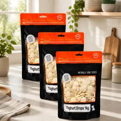 Premium Dog Yoghurt Drops 1kg x 3 Pack for Training