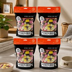 Premium Dog Yoghurt Drops Training Treats 1kg x4