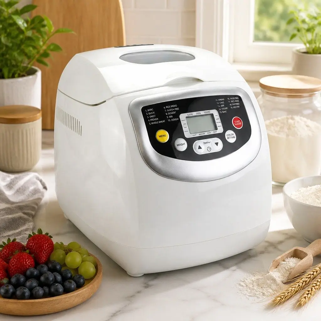 19-Program Automatic Bread Maker with 2lb Capacity