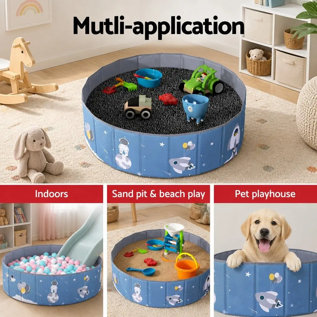 Ball Pool Pit 500D Oxford Cloth 100cm Blue