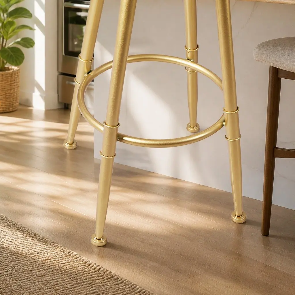 Swivel Bar Stool Set for Kitchen and Dining