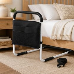 Adjustable Bed Rail Safety Assist Grab Handrail for Elderly