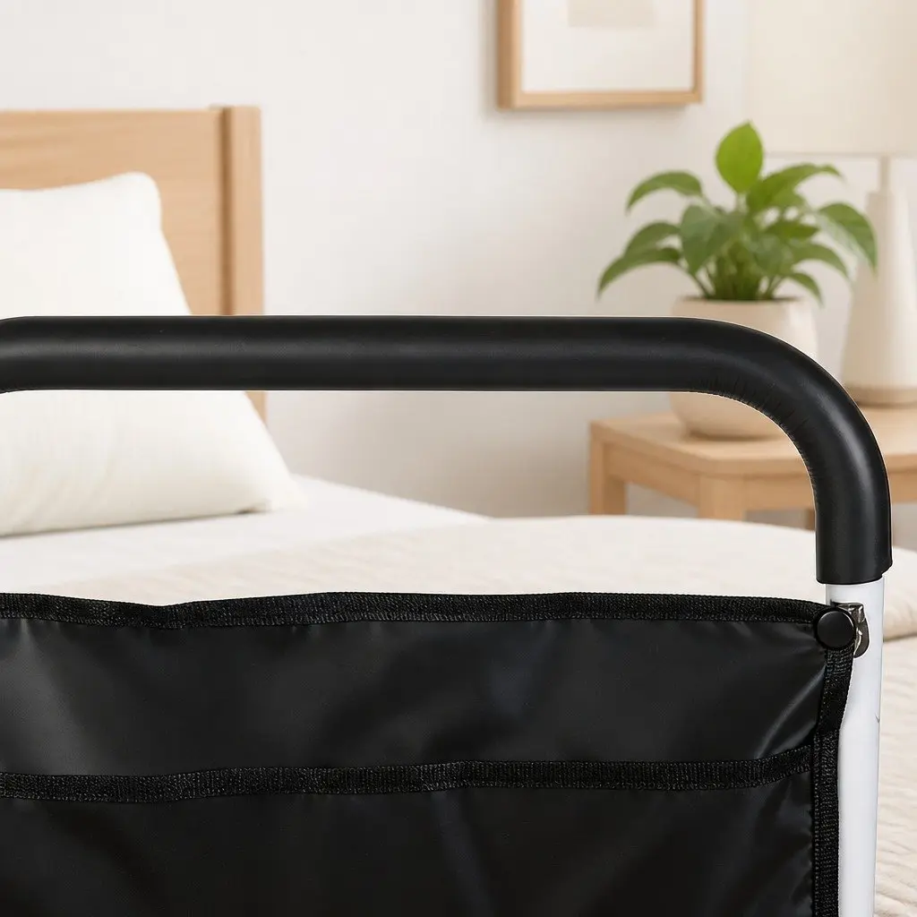 Adjustable Bed Rail Safety Assist Grab Handrail for Elderly