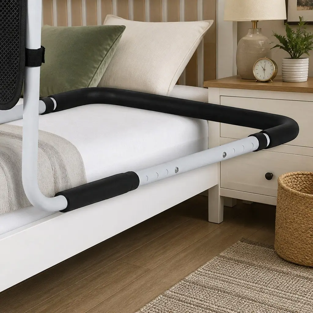 Adjustable Bed Rail Safety Assist Grab Handrail for Elderly