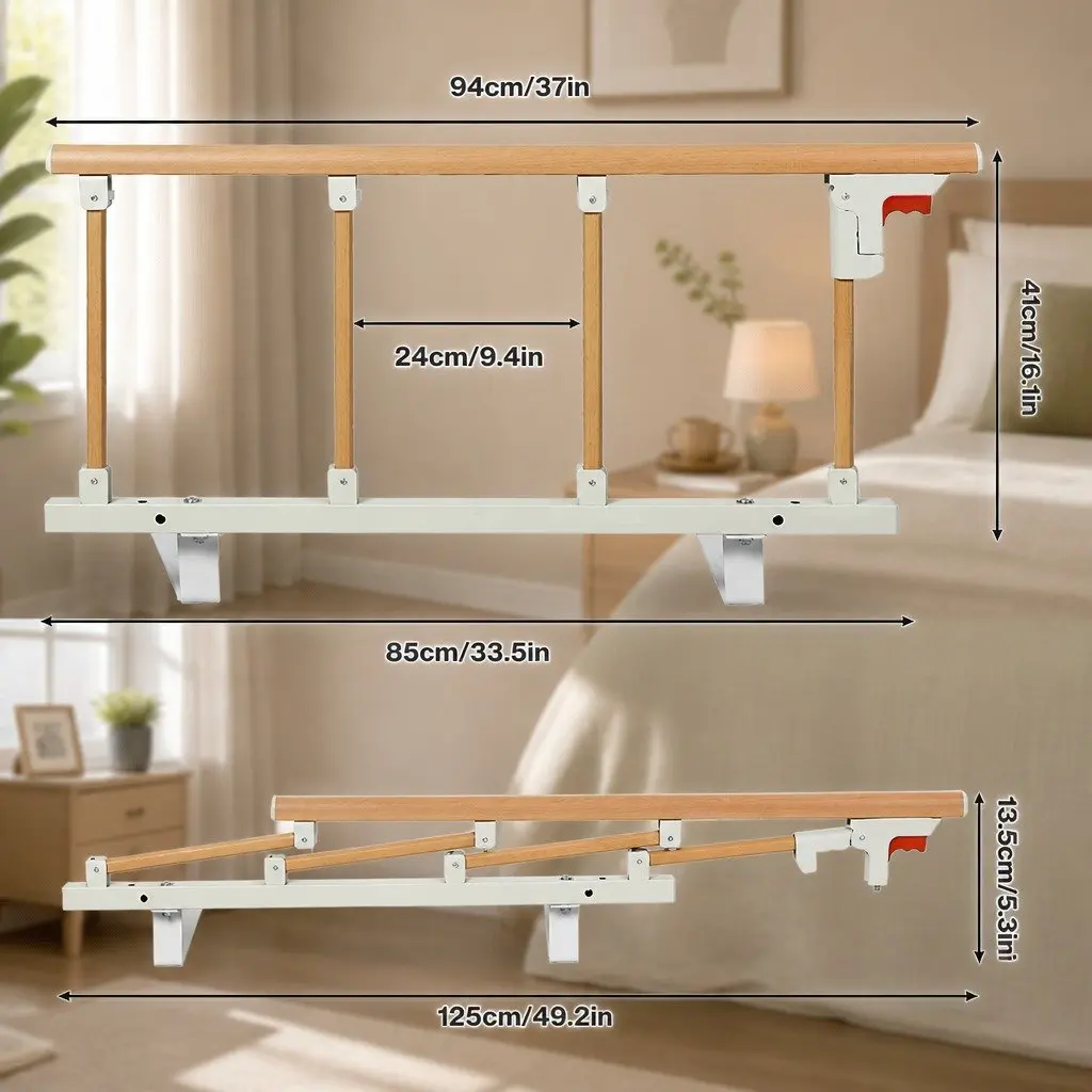 Adjustable Bedside Grab Handle for Elderly Safety