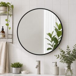 Premium Round Wall Mirror for Home Decor and Grooming