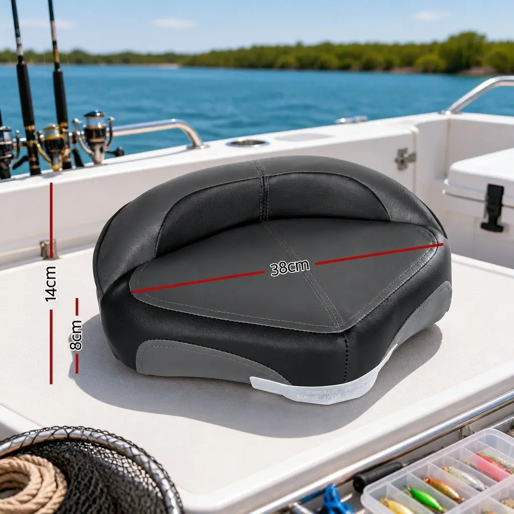 Boat Seat with Swivel Base and Padding