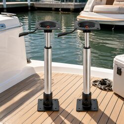 Durable Boat Seat Pedestals 55-75cm Gas Lift 2 Pack
