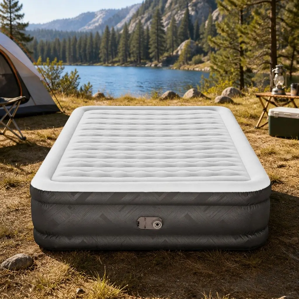 Queen Air Mattress for Indoor & Outdoor Use